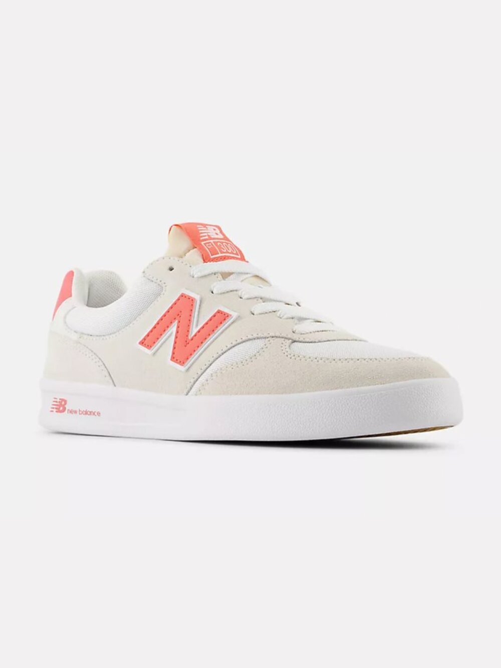 New Balance Shoes CT300 Sea Salt with Drift Red and White Men NWB